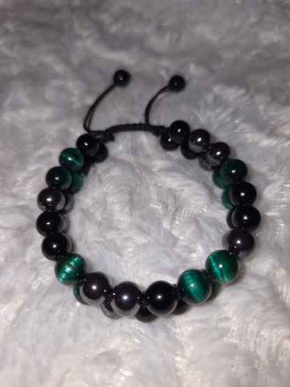 Green Tiger Eye Bracelet