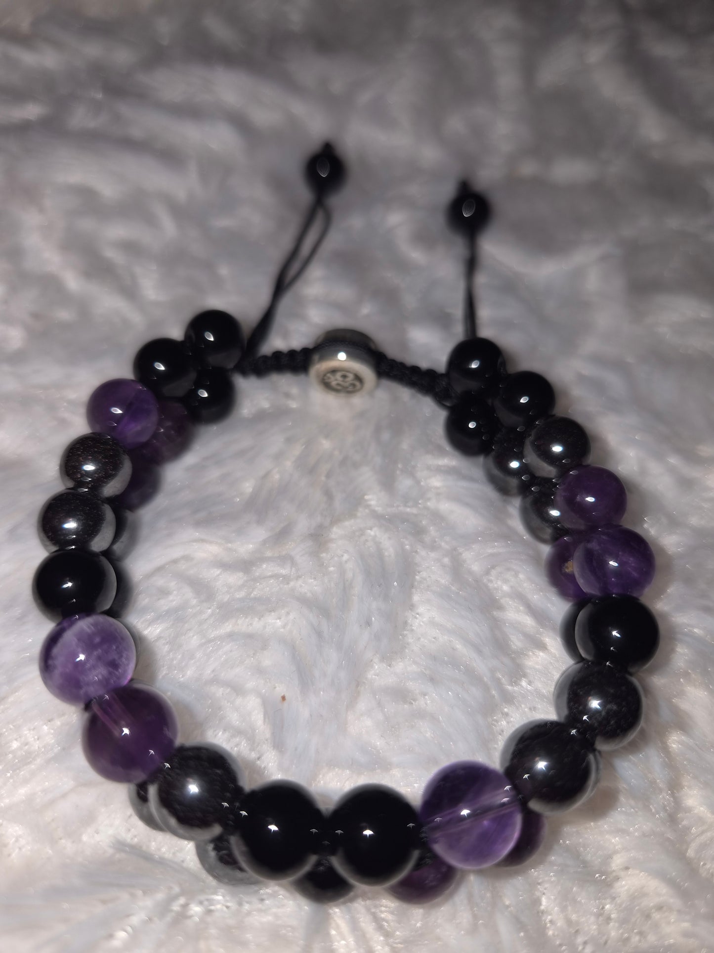 Purple Tiger Eye Bracelet