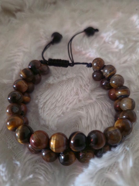 Original Double Band Tiger Eye Bracelet