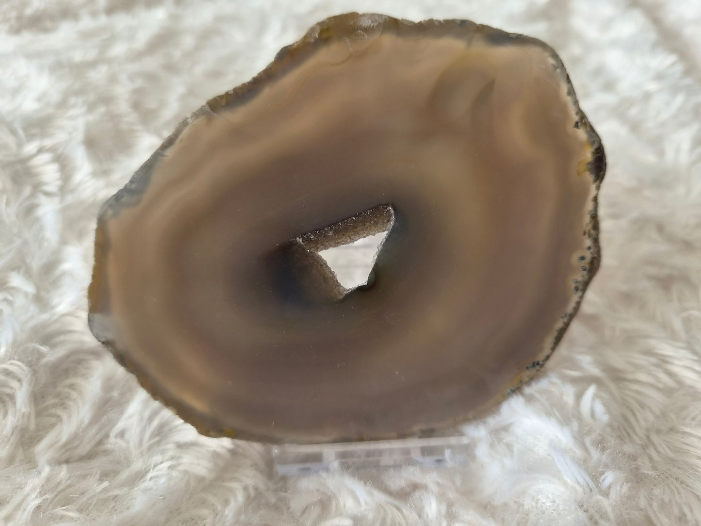 Slab 9 - Grey with Sparkling Centre